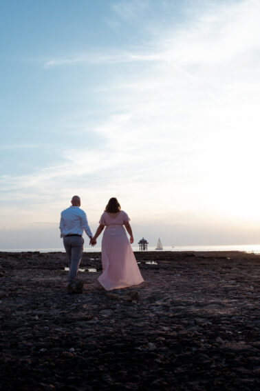 amoureux estran phare bout du monde