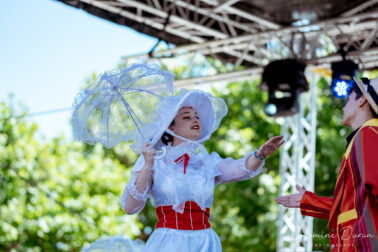 marie poppins déguisement scène de châtel