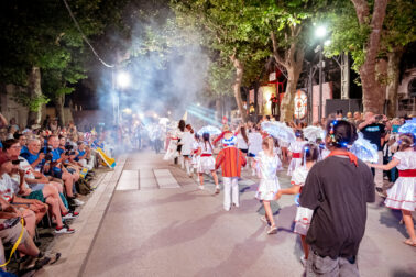 parade nuit châtel en fête enfants